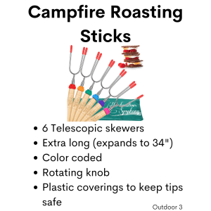 Campfire Roasting Sticks