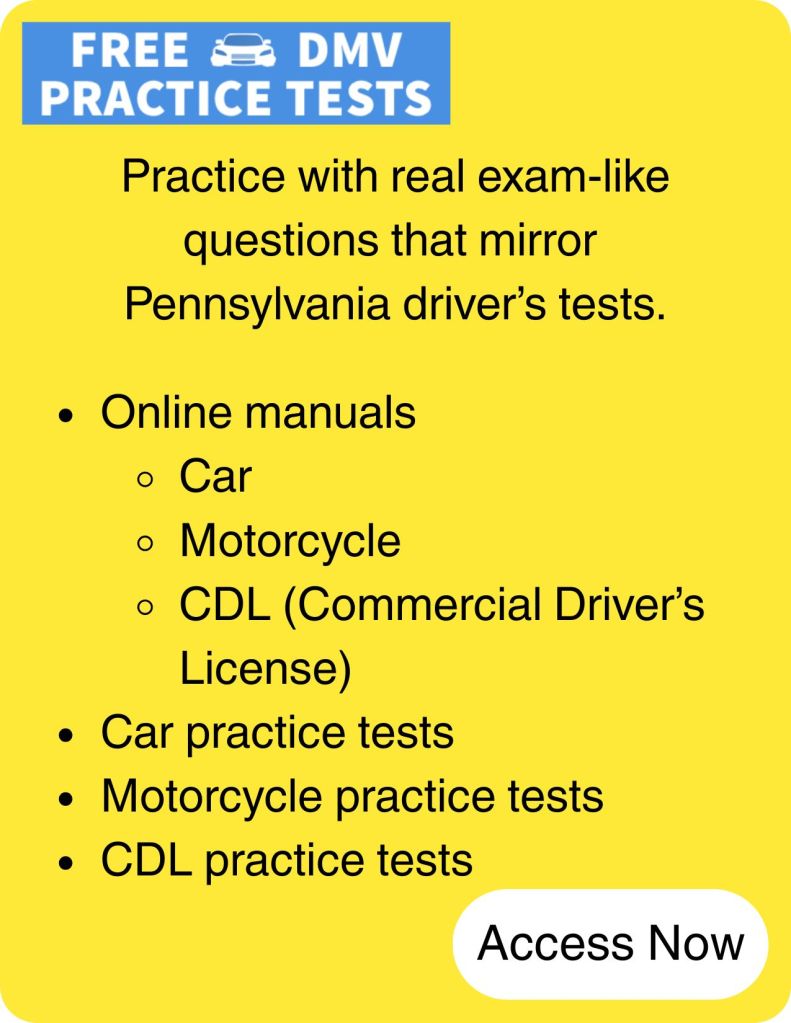 Driving test link